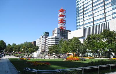 Hm68  秋の北海道！道央の見どころ ◇ 札幌大通公園